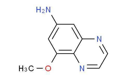 CAS No. 103755-50-6, 8-Methoxyquinoxalin-6-amine