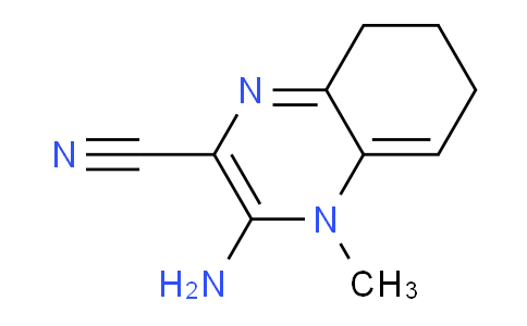 CAS No. 107938-84-1, 3-Amino-4-methyl-4,6,7,8-tetrahydroquinoxaline-2-carbonitrile