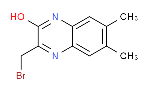 CAS No. 1253791-77-3, 3-(Bromomethyl)-6,7-dimethylquinoxalin-2-ol