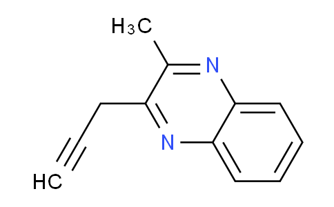 CAS No. 113477-56-8, 2-Methyl-3-(prop-2-yn-1-yl)quinoxaline