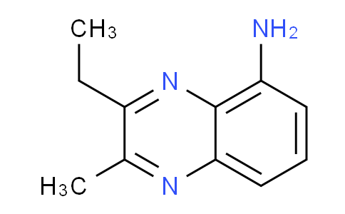 CAS No. 126987-75-5, 3-Ethyl-2-methylquinoxalin-5-amine
