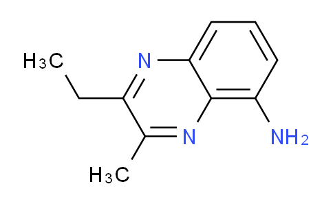 CAS No. 126987-99-3, 2-Ethyl-3-methylquinoxalin-5-amine