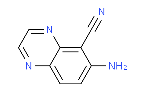 CAS No. 130278-26-1, 6-Aminoquinoxaline-5-carbonitrile