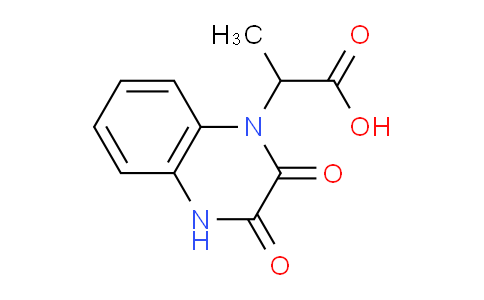 CAS No. 137689-96-4, 2-(2,3-Dioxo-3,4-dihydroquinoxalin-1(2H)-yl)propanoic acid