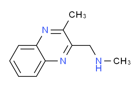 CAS No. 137898-63-6, N-Methyl-1-(3-methylquinoxalin-2-yl)methanamine