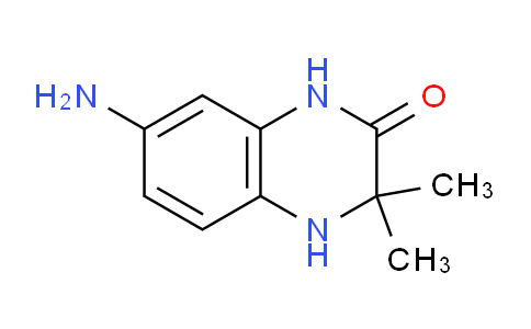 CAS No. 150896-70-1, 7-Amino-3,3-dimethyl-3,4-dihydroquinoxalin-2(1H)-one