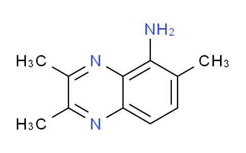 CAS No. 205502-10-9, 2,3,6-Trimethylquinoxalin-5-amine