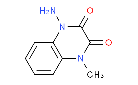 CAS No. 21184-51-0, 1-Amino-4-methylquinoxaline-2,3(1H,4H)-dione