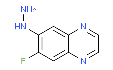 CAS No. 333452-15-6, 6-Fluoro-7-hydrazinylquinoxaline