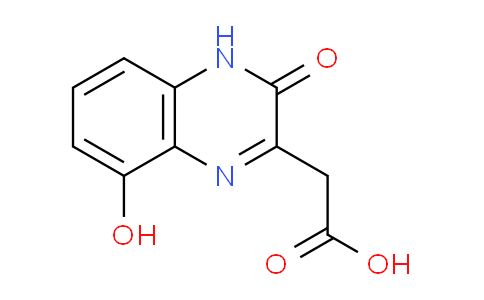 CAS No. 495409-59-1, 2-(8-Hydroxy-3-oxo-3,4-dihydroquinoxalin-2-yl)acetic acid