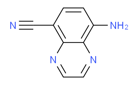 CAS No. 573758-47-1, 8-Aminoquinoxaline-5-carbonitrile