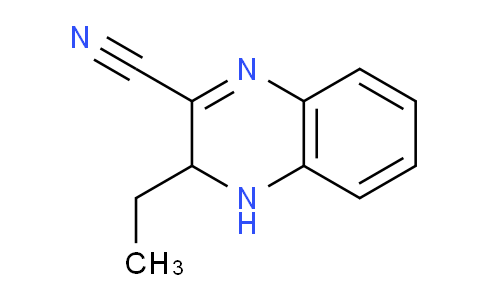 CAS No. 63536-42-5, 3-Ethyl-3,4-dihydroquinoxaline-2-carbonitrile