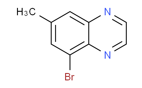CAS No. 668276-42-4, 5-Bromo-7-methylquinoxaline