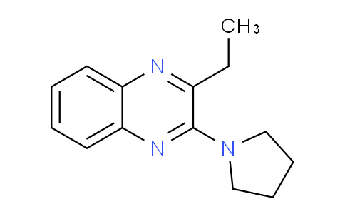 CAS No. 679785-32-1, 2-Ethyl-3-(pyrrolidin-1-yl)quinoxaline
