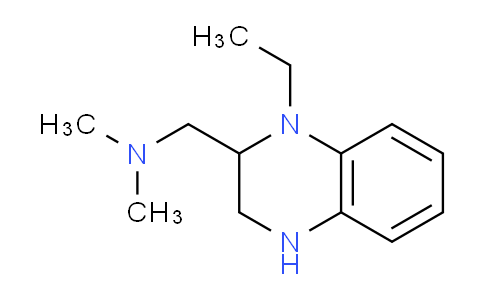 CAS No. 743408-33-5, 1-(1-Ethyl-1,2,3,4-tetrahydroquinoxalin-2-yl)-N,N-dimethylmethanamine