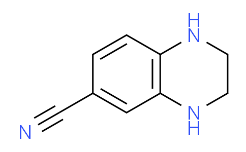 CAS No. 744971-10-6, 1,2,3,4-Tetrahydroquinoxaline-6-carbonitrile