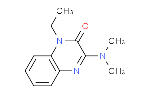 CAS No. 756797-55-4, 3-(Dimethylamino)-1-ethylquinoxalin-2(1H)-one