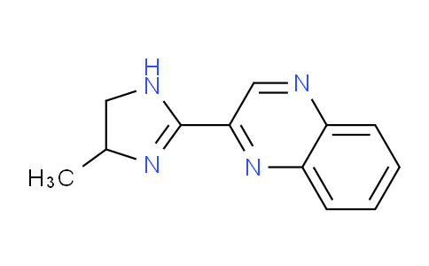 CAS No. 790175-67-6, 2-(4-Methyl-4,5-dihydro-1H-imidazol-2-yl)quinoxaline