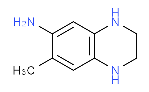 CAS No. 804427-12-1, 7-Methyl-1,2,3,4-tetrahydroquinoxalin-6-amine