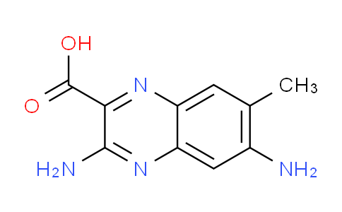 CAS No. 817165-71-2, 3,6-Diamino-7-methylquinoxaline-2-carboxylic acid