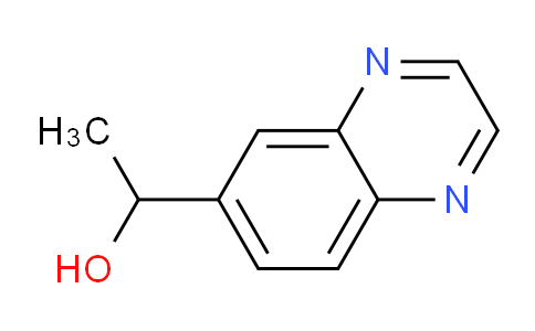 CAS No. 874279-36-4, 1-(Quinoxalin-6-yl)ethanol
