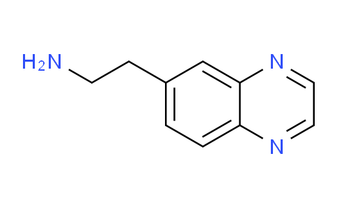 CAS No. 910395-65-2, 2-(Quinoxalin-6-yl)ethanamine