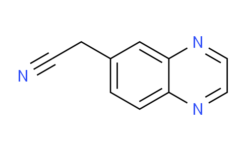 CAS No. 936727-48-9, 2-(Quinoxalin-6-yl)acetonitrile