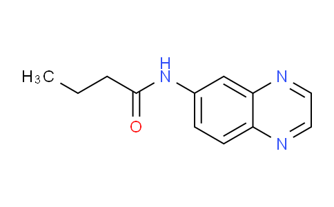 CAS No. 941282-02-6, N-(Quinoxalin-6-yl)butyramide