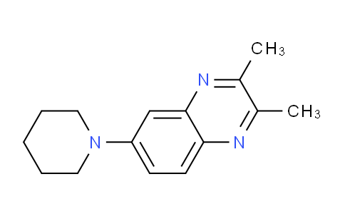 CAS No. 941283-07-4, 2,3-Dimethyl-6-(piperidin-1-yl)quinoxaline