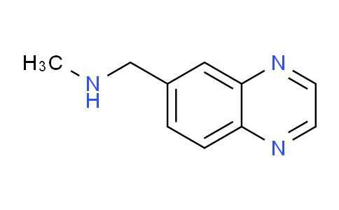 CAS No. 179873-39-3, N-Methyl-1-(quinoxalin-6-yl)methanamine