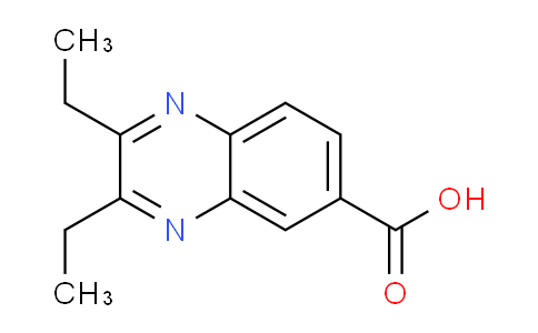 CAS No. 694506-87-1, 2,3-Diethylquinoxaline-6-carboxylic acid