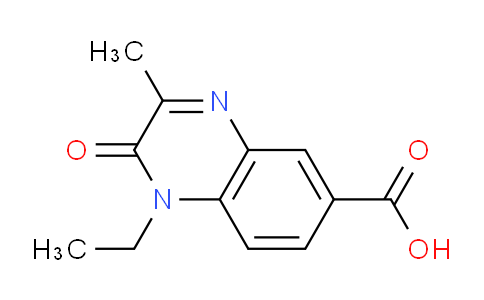 CAS No. 852933-91-6, 1-Ethyl-3-methyl-2-oxo-1,2-dihydroquinoxaline-6-carboxylic acid
