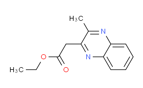 CAS No. 22712-18-1, Ethyl 2-(3-methylquinoxalin-2-yl)acetate