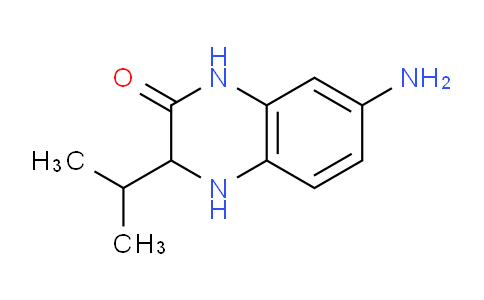 CAS No. 860672-30-6, 7-Amino-3-isopropyl-3,4-dihydroquinoxalin-2(1H)-one