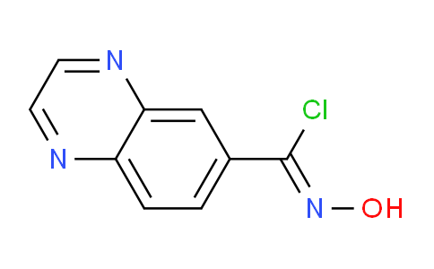 CAS No. 1956426-71-3, N-Hydroxyquinoxaline-6-carbimidoyl chloride