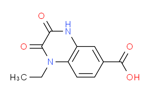 CAS No. 744227-07-4, 1-Ethyl-2,3-dioxo-1,2,3,4-tetrahydroquinoxaline-6-carboxylic acid