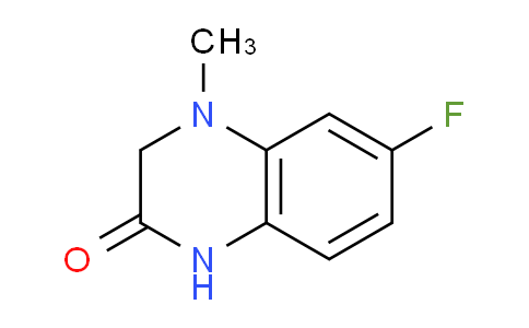 CAS No. 1247021-99-3, 6-Fluoro-4-methyl-3,4-dihydroquinoxalin-2(1H)-one