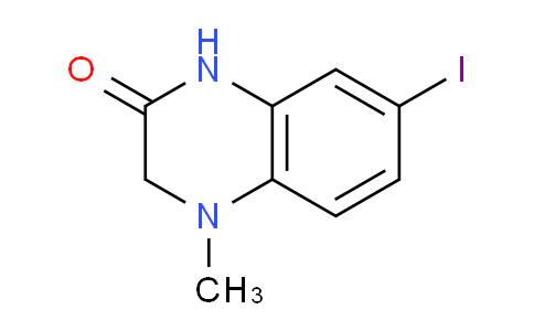 CAS No. 1517931-23-5, 7-Iodo-4-methyl-3,4-dihydroquinoxalin-2(1H)-one