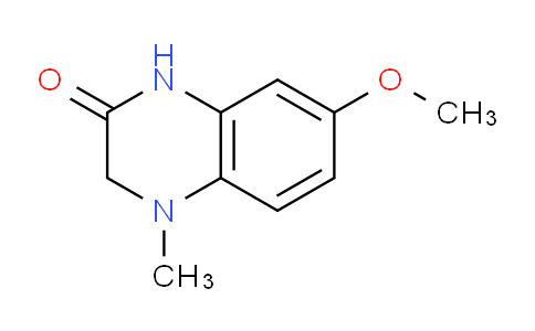CAS No. 1556714-39-6, 7-Methoxy-4-methyl-3,4-dihydroquinoxalin-2(1H)-one