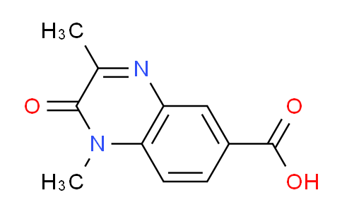 CAS No. 1132638-95-9, 1,3-Dimethyl-2-oxo-1,2-dihydroquinoxaline-6-carboxylic acid