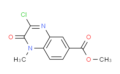 CAS No. 1246738-34-0, Methyl 3-chloro-1-methyl-2-oxo-1,2-dihydroquinoxaline-6-carboxylate