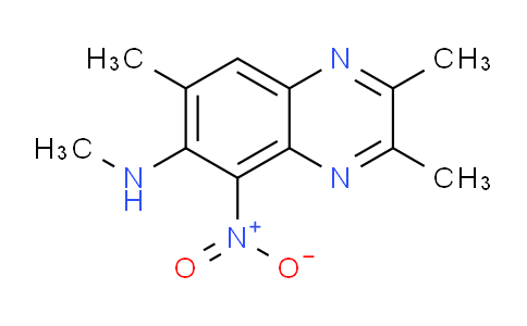 CAS No. 149703-60-6, N,2,3,7-Tetramethyl-5-nitroquinoxalin-6-amine