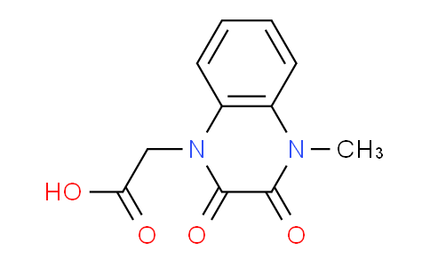 CAS No. 1031628-34-8, 2-(4-Methyl-2,3-dioxo-3,4-dihydroquinoxalin-1(2H)-yl)acetic acid