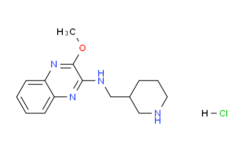 CAS No. 1185311-01-6, 3-Methoxy-N-(piperidin-3-ylmethyl)quinoxalin-2-amine hydrochloride