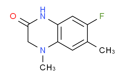 CAS No. 1261079-57-5, 7-Fluoro-4,6-dimethyl-3,4-dihydroquinoxalin-2(1H)-one