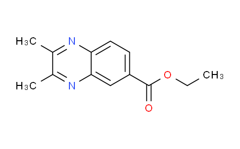 CAS No. 32388-06-0, Ethyl 2,3-dimethylquinoxaline-6-carboxylate