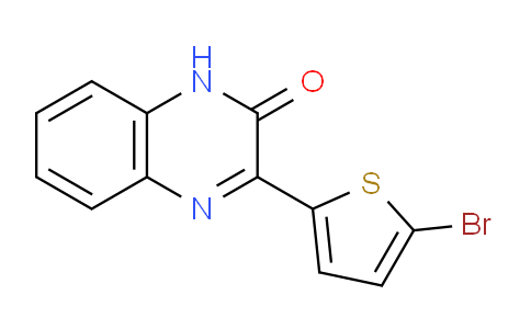 CAS No. 63756-45-6, 3-(5-Bromothiophen-2-yl)quinoxalin-2(1H)-one