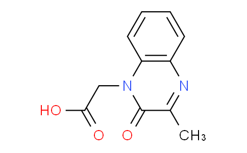 CAS No. 676140-37-7, 2-(3-Methyl-2-oxoquinoxalin-1(2H)-yl)acetic acid