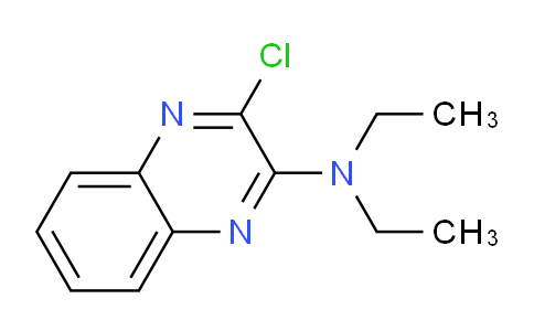 CAS No. 100116-89-0, 3-Chloro-N,N-diethylquinoxalin-2-amine