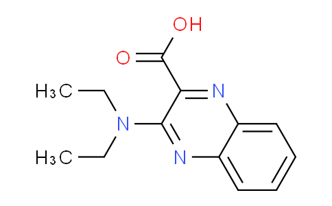 CAS No. 1211470-97-1, 3-(Diethylamino)quinoxaline-2-carboxylic acid